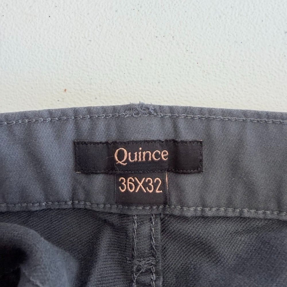 Quince Mens Pants Size 36 X 32 Stretch Travel Comfort - Picture 7 of 8